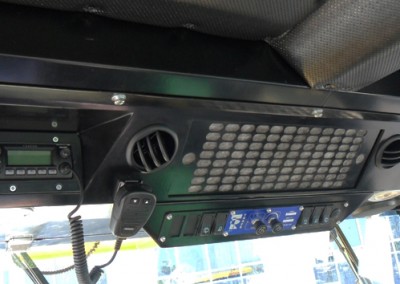 Front console as manufactured