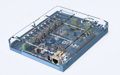 Free 3D CAD models for the Duet v0.8.5 Control Board & Case